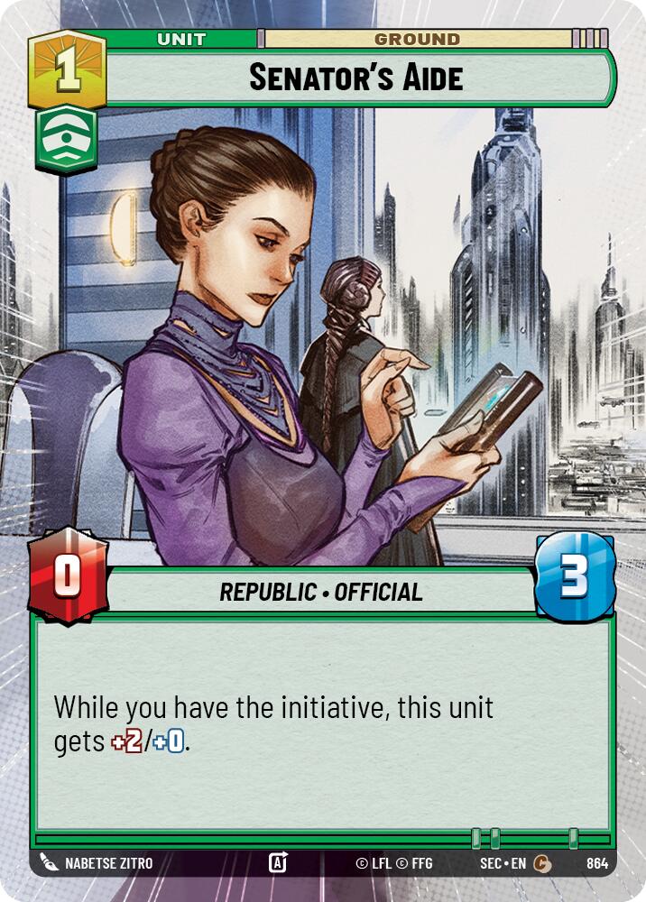 Senator's Aide (Hyperspace Foil)