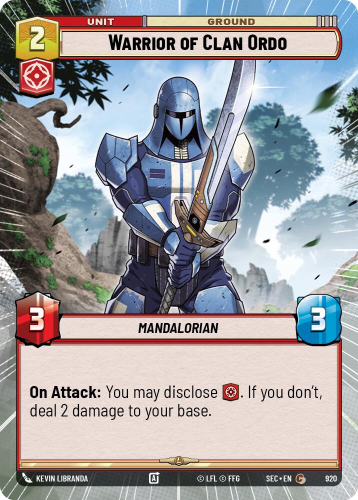 Warrior of Clan Ordo (Hyperspace Foil)