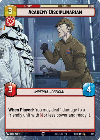 Academy Disciplinarian (Hyperspace Foil)