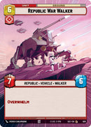 Republic War Walker (Hyperspace Foil)
