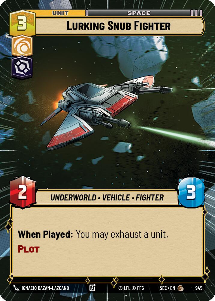Lurking Snub Fighter (Hyperspace Foil)