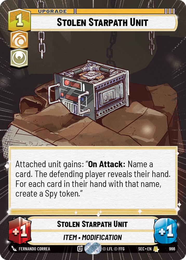 Stolen Starpath Unit (Hyperspace Foil)