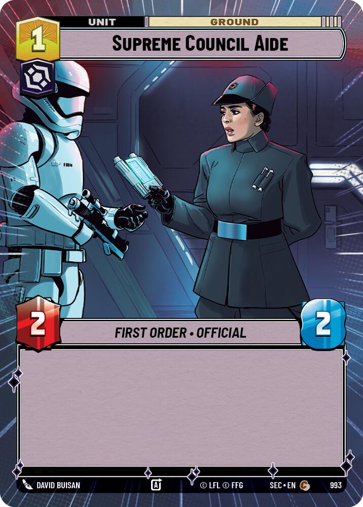 Supreme Council Aide (Hyperspace Foil)