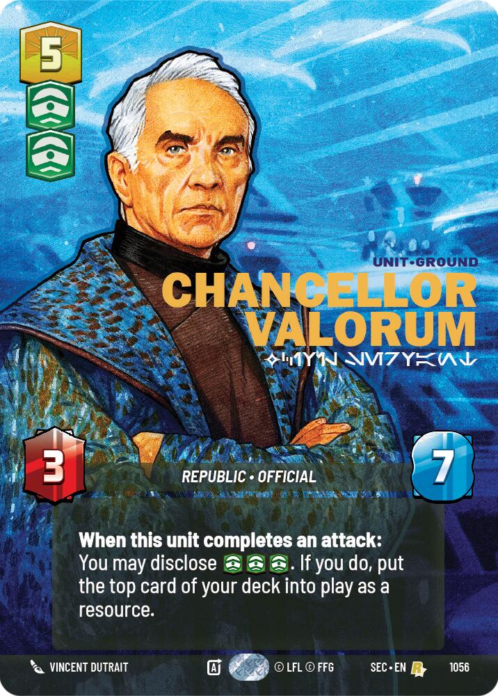 Chancellor Valorum - Civil Servant (Prestige)