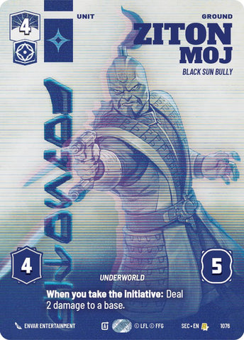 Ziton Moj - Black Sun Bully (Prestige)