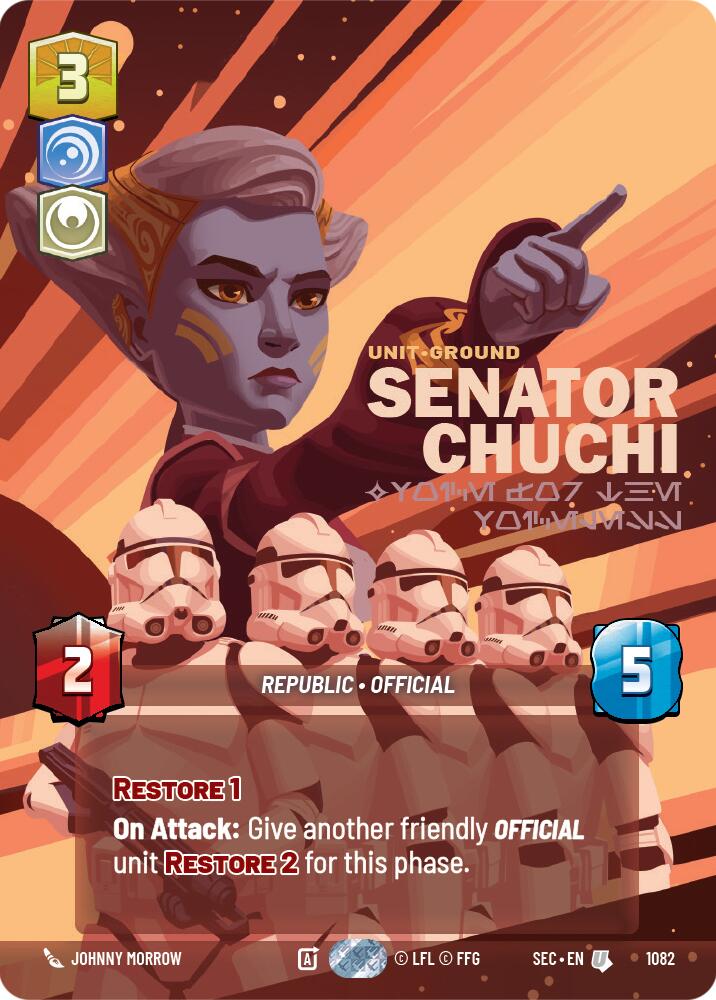 Senator Chuchi - Voice for the Voiceless (Prestige Foil)