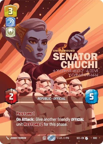 Senator Chuchi - Voice for the Voiceless (Prestige Foil)