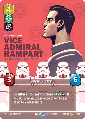 Vice Admiral Rampart - On Schedule (Prestige Foil)