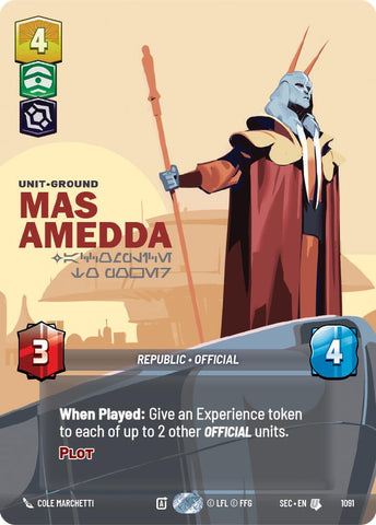 Mas Amedda - Accomplice to Power (Prestige Foil)
