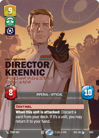 Director Krennic - I Lose Nothing But Time (Prestige Foil)