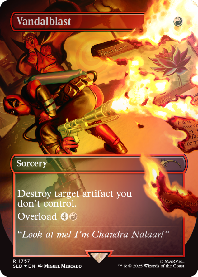 Secret Lair x Marvel's Deadpool Foil Edition