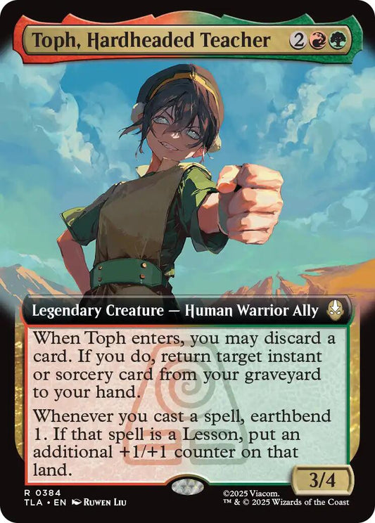 Toph, Hardheaded Teacher (Extended Art)