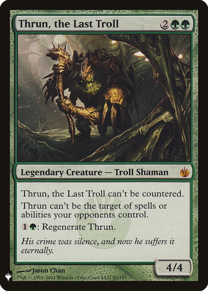 Thrun, the Last Troll [Mystery Booster] | The Clever Kobold