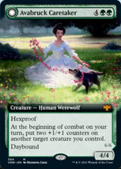 Avabruck Caretaker // Hollowhenge Huntmaster (Extended Art) [Innistrad: Crimson Vow] | The Clever Kobold