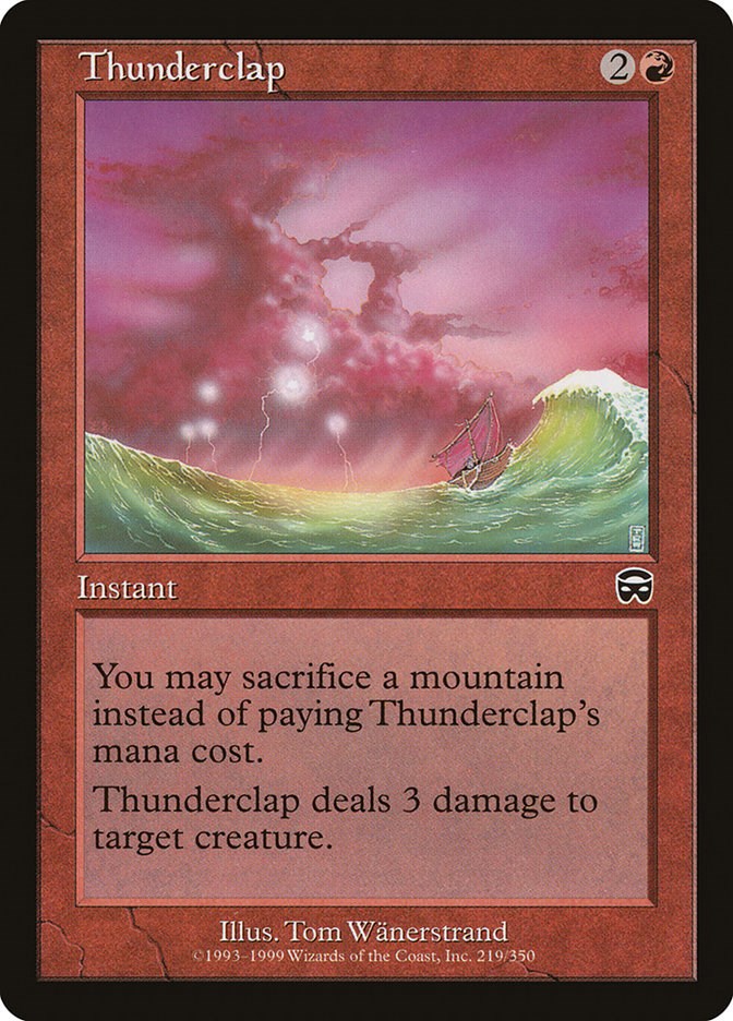 Thunderclap [MMQ - 219]