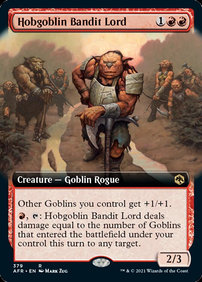 Hobgoblin Bandit Lord (Extended Art) [Dungeons & Dragons: Adventures in the Forgotten Realms] | The Clever Kobold