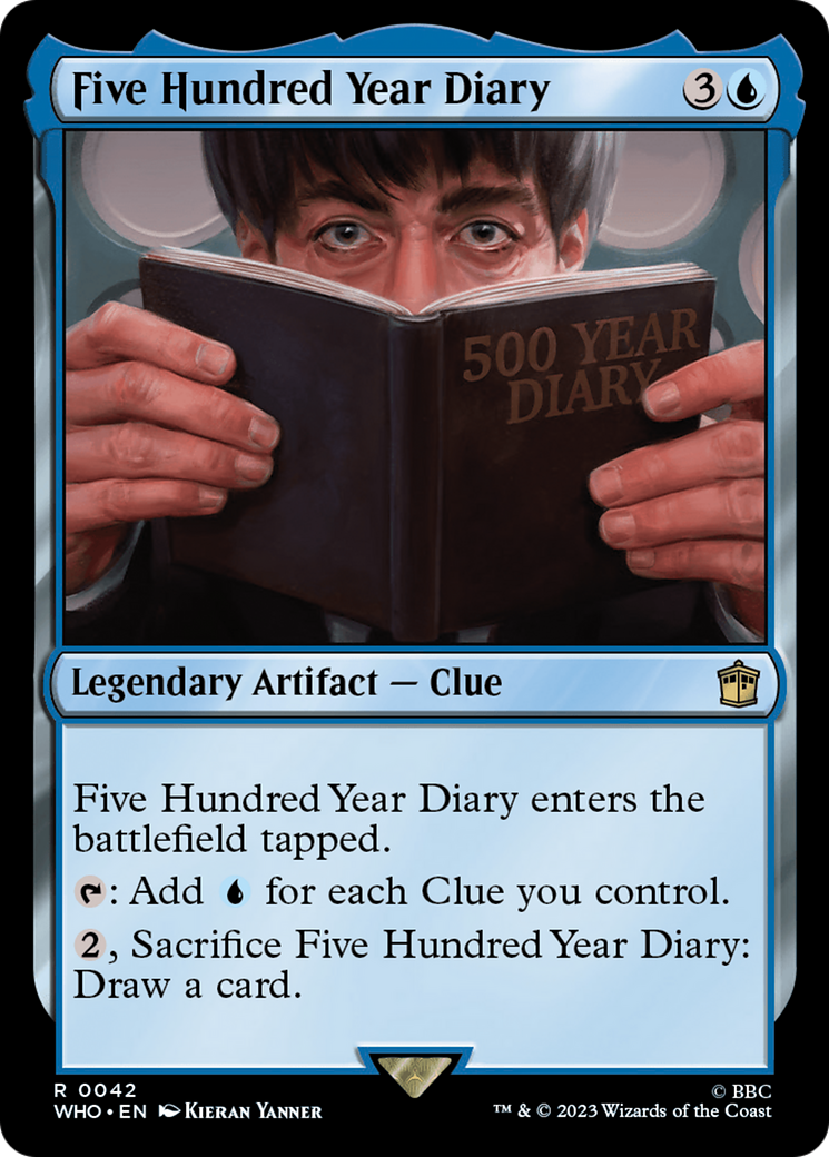 Five Hundred Year Diary [Doctor Who] | The Clever Kobold