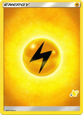 Lightning Energy (Pikachu Stamp #11) [Battle Academy 2020] | The Clever Kobold