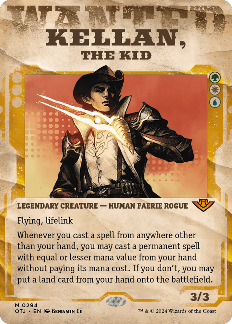 Kellan, the Kid (Showcase) [Outlaws of Thunder Junction] | The Clever Kobold