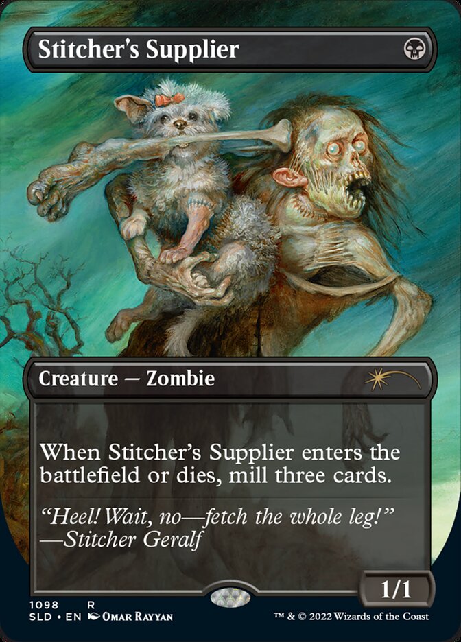 Stitcher's Supplier (Borderless) [Secret Lair Drop Series] | The Clever Kobold