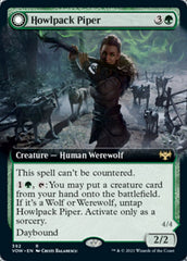 Howlpack Piper // Wildsong Howler (Extended Art) [Innistrad: Crimson Vow] | The Clever Kobold