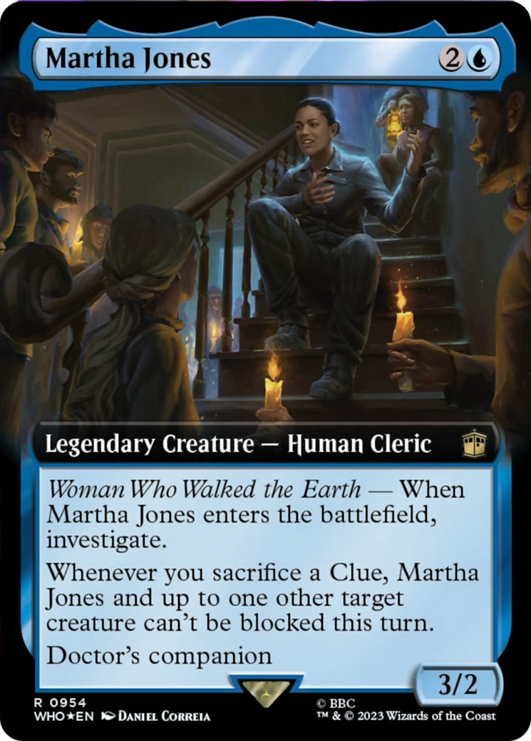 Martha Jones (Extended Art) (Surge Foil) [Doctor Who] | The Clever Kobold