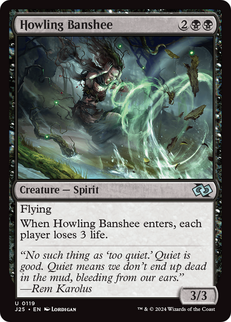 Howling Banshee [Foundations Jumpstart] | The Clever Kobold