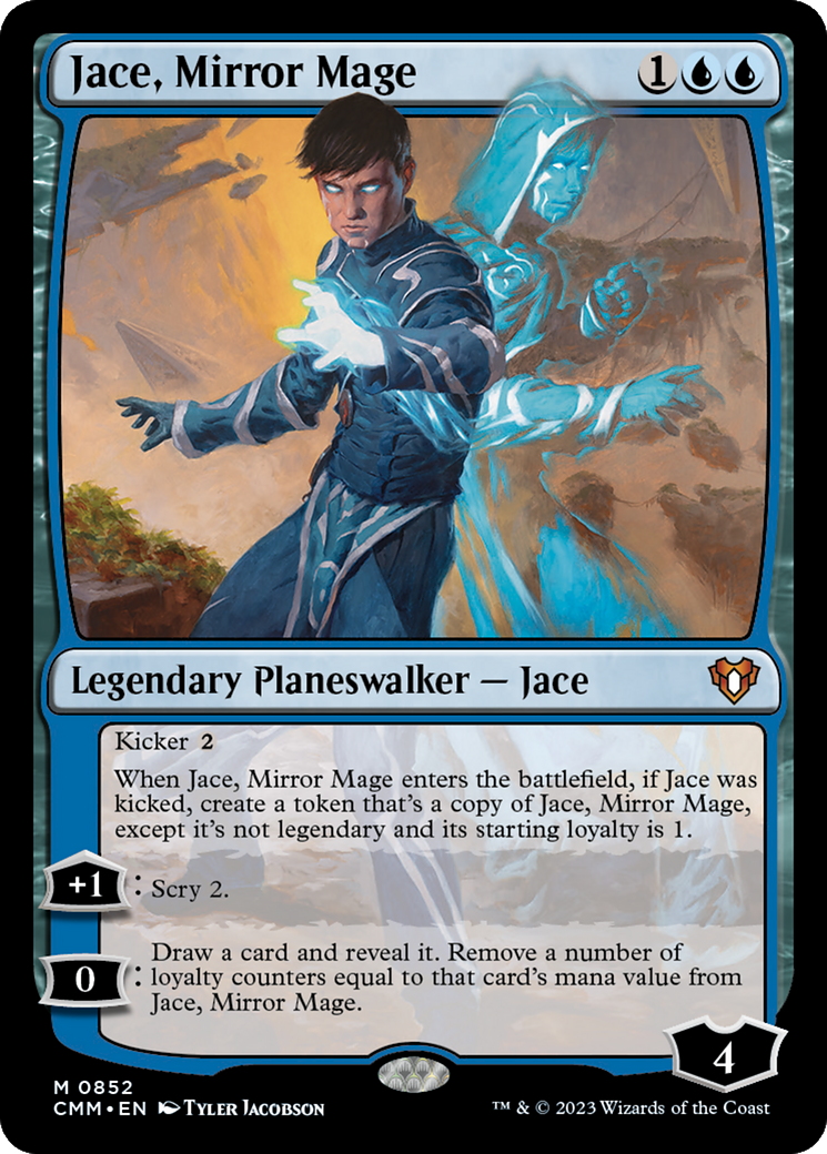 Jace, Mirror Mage [Commander Masters] | The Clever Kobold