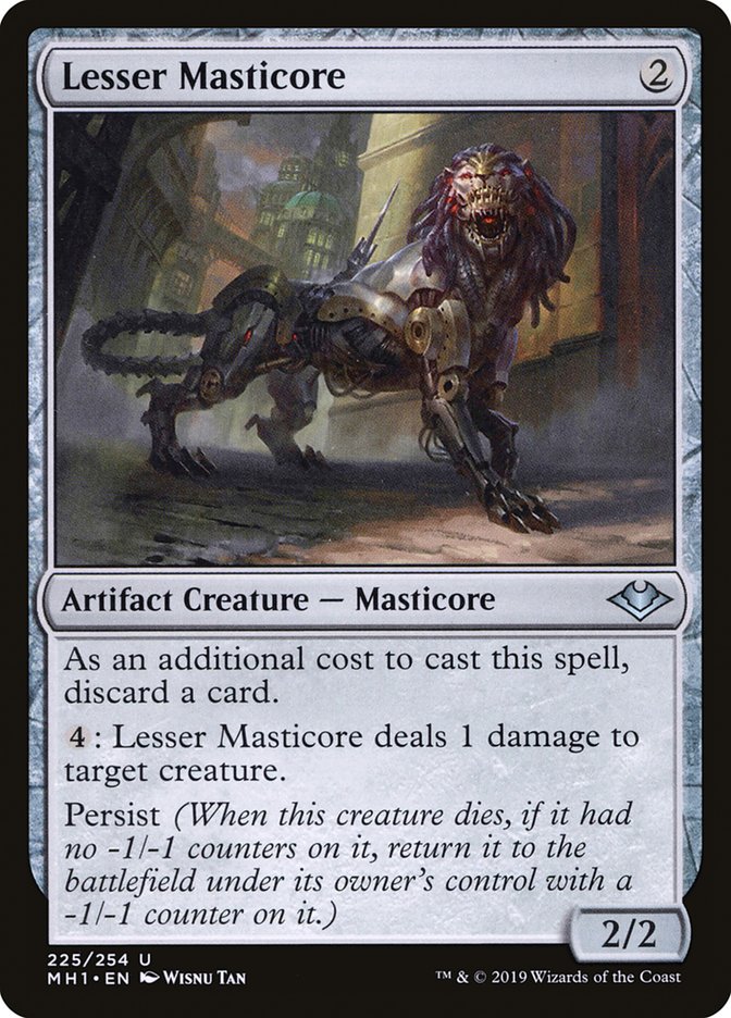 Lesser Masticore [Modern Horizons] | The Clever Kobold