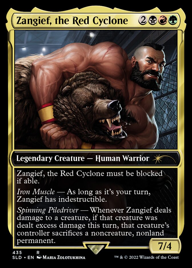 Zangief, the Red Cyclone [Secret Lair Drop Series] | The Clever Kobold