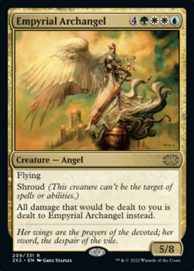 Empyrial Archangel [Double Masters 2022] | The Clever Kobold