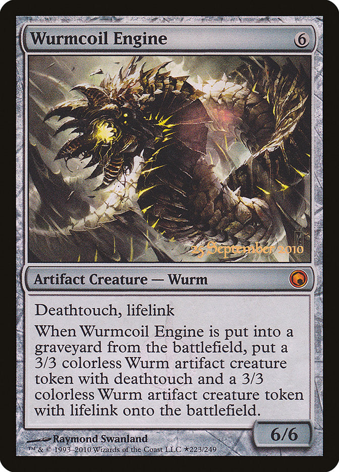 Wurmcoil Engine [Scars of Mirrodin Prerelease Promos] | The Clever Kobold