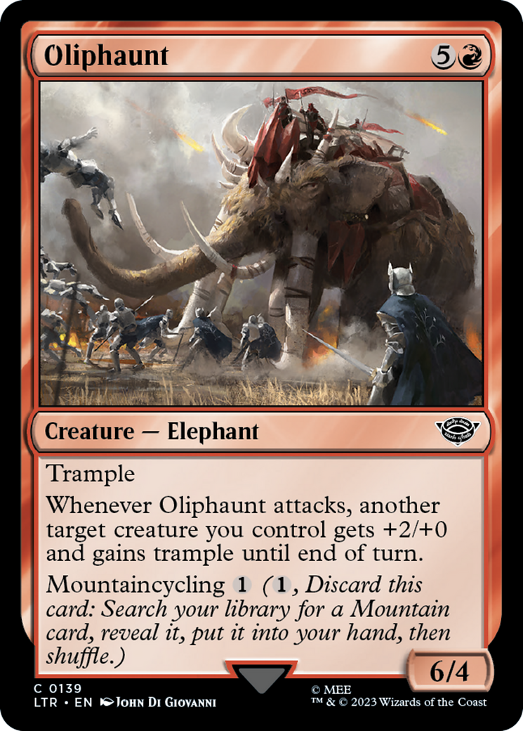 Oliphaunt [The Lord of the Rings: Tales of Middle-Earth] | The Clever Kobold