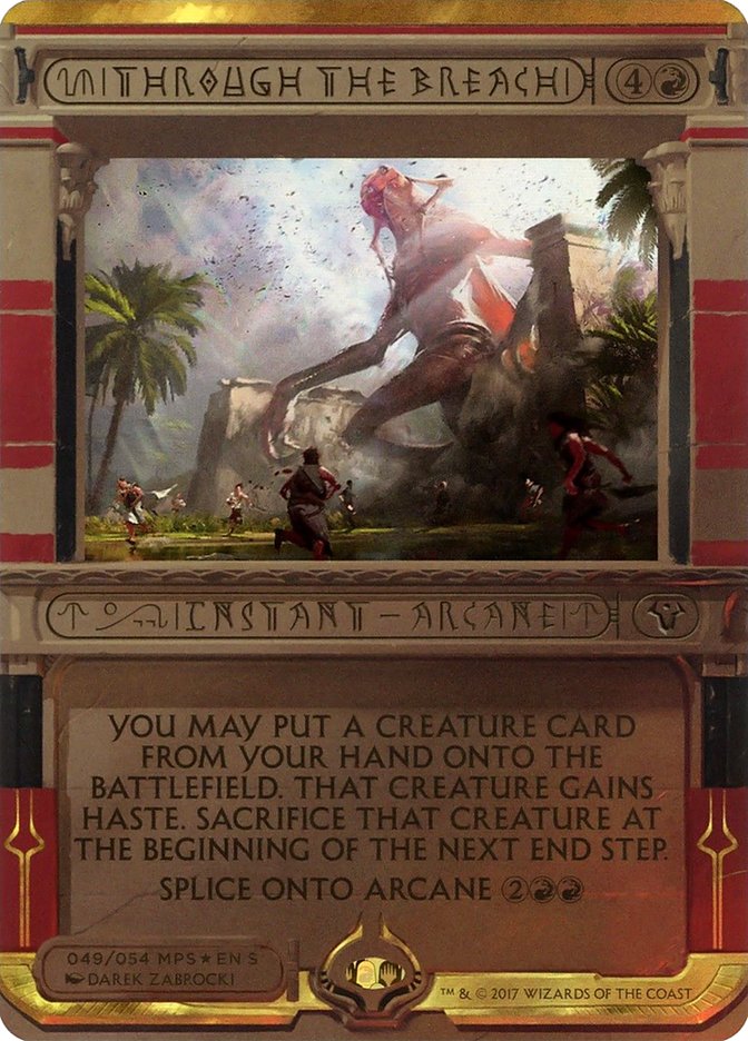 Through the Breach (Invocation) [Amonkhet Invocations] | The Clever Kobold