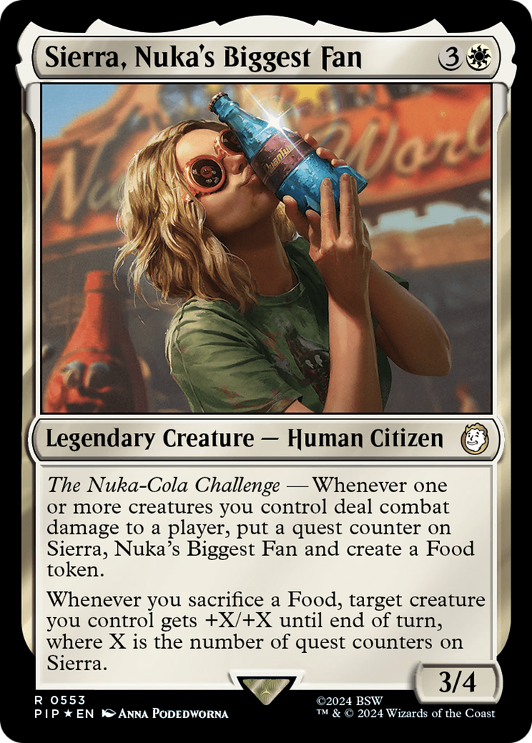 Sierra, Nuka's Biggest Fan (Surge Foil) [Fallout] | The Clever Kobold