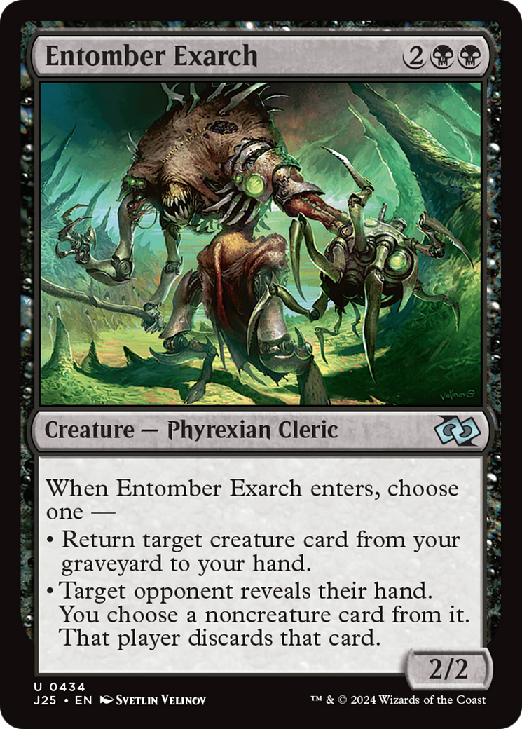 Entomber Exarch [Foundations Jumpstart] | The Clever Kobold