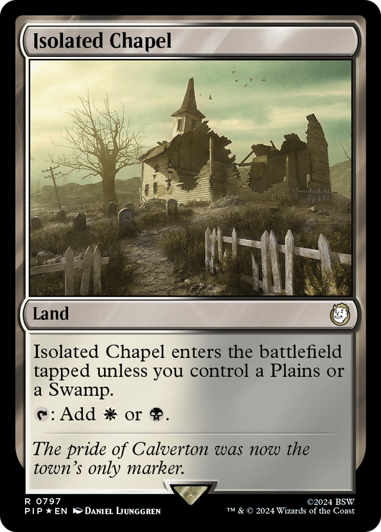 Isolated Chapel (Surge Foil) [Fallout] | The Clever Kobold