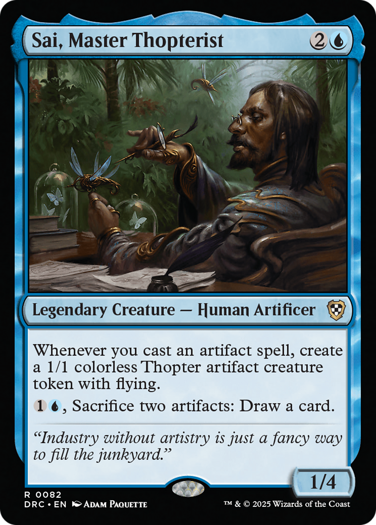 Sai, Master Thopterist [Aetherdrift Commander] | The Clever Kobold