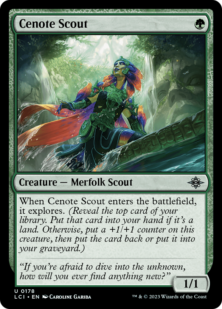 Cenote Scout [The Lost Caverns of Ixalan] | The Clever Kobold