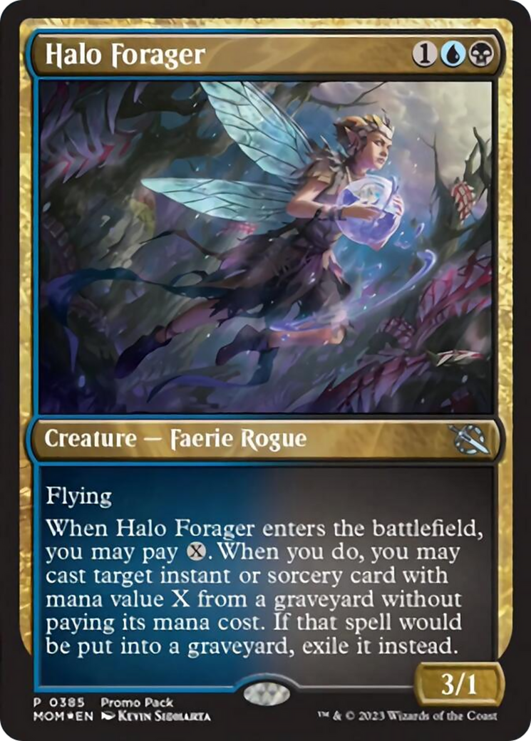 Halo Forager (Promo Pack) [March of the Machine Promos] | The Clever Kobold