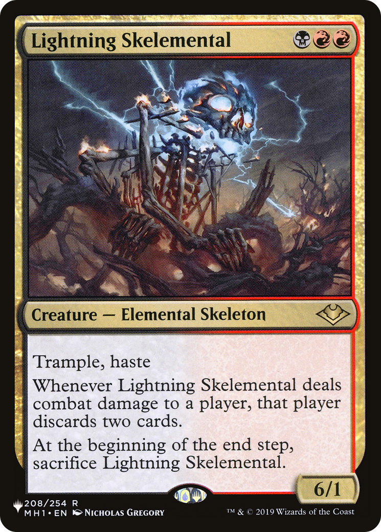 Lightning Skelemental [The List] | The Clever Kobold