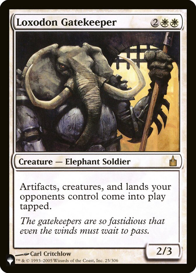 Loxodon Gatekeeper [The List] | The Clever Kobold