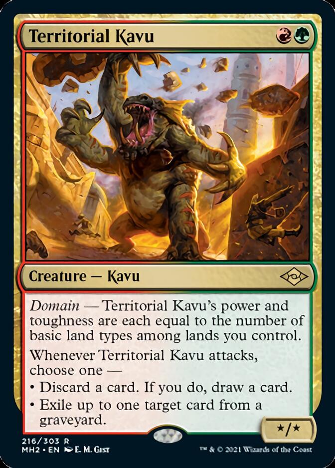 Territorial Kavu [Modern Horizons 2] | The Clever Kobold