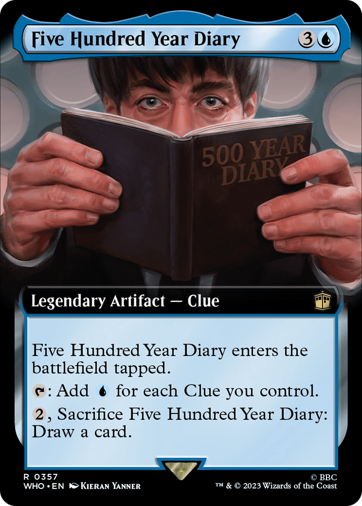 Five Hundred Year Diary (Extended Art) [Doctor Who] | The Clever Kobold