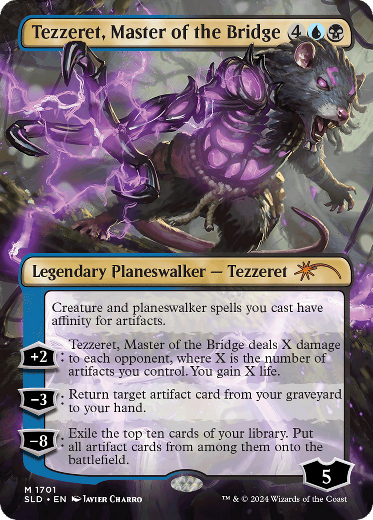 Tezzeret, Master of the Bridge (Rainbow Foil) [Secret Lair Drop Series] | The Clever Kobold