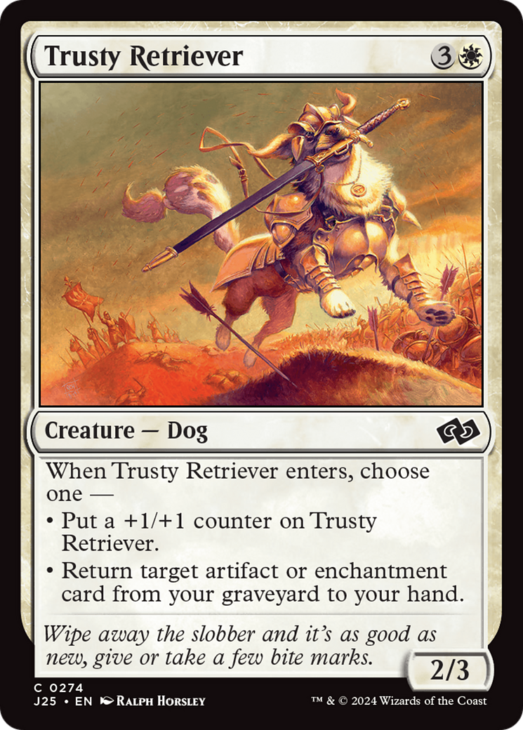 Trusty Retriever [Foundations Jumpstart] | The Clever Kobold