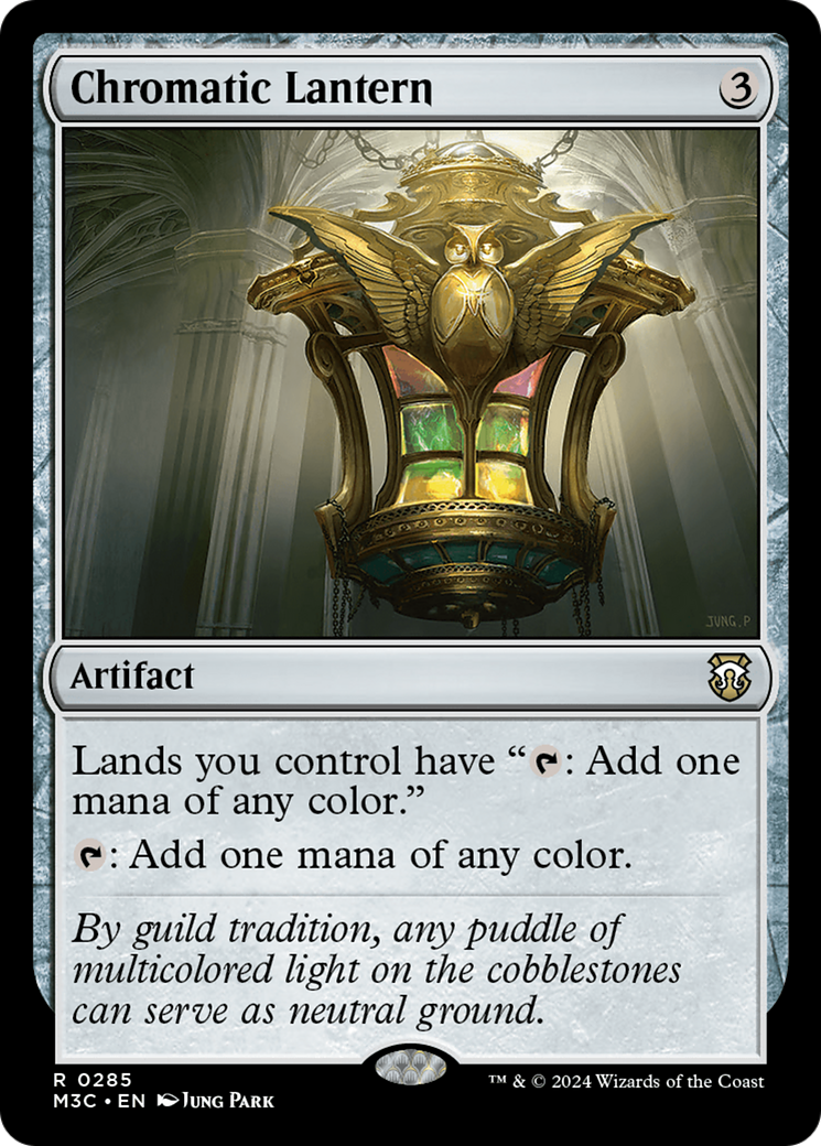 Chromatic Lantern (Ripple Foil) [Modern Horizons 3 Commander] | The Clever Kobold