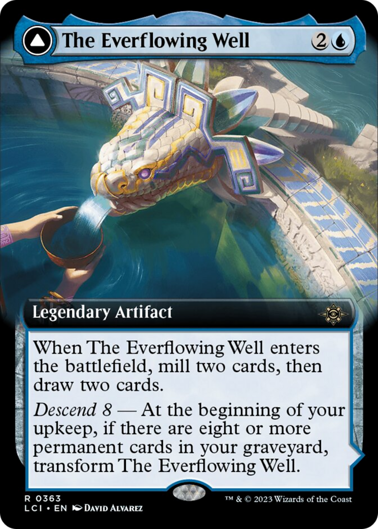 The Everflowing Well // The Myriad Pools (Extended Art) [The Lost Caverns of Ixalan] | The Clever Kobold