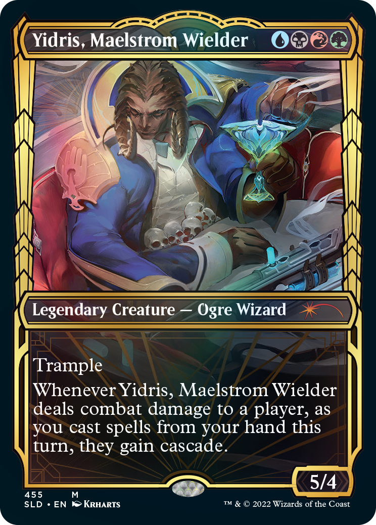 Yidris, Maelstrom Wielder (Showcase Gilded Foil) [Secret Lair Drop Series] | The Clever Kobold