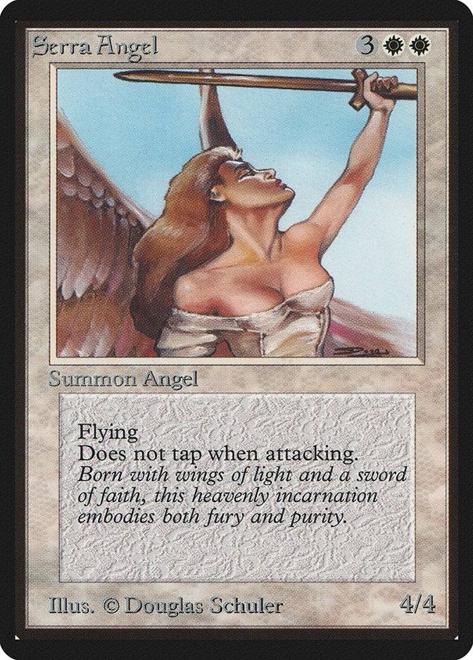 Serra Angel [Beta Edition] | The Clever Kobold